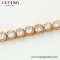 44210 xuping jewelry fashion luxurious 18k gold plated chain necklace